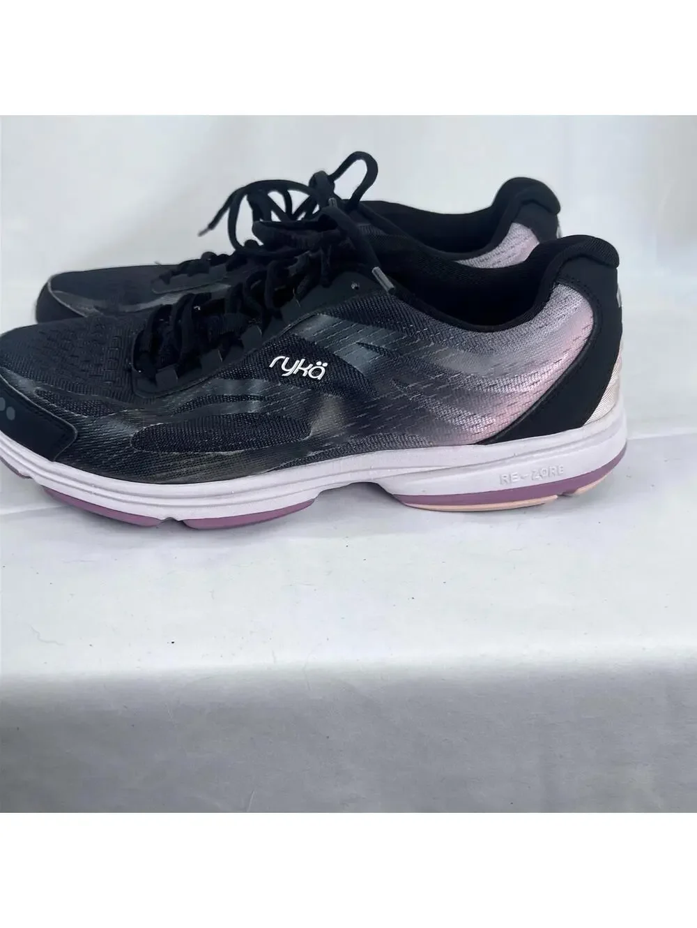 Ryka Devotion Plus 2 Women’s Black Walking/Running Athletic Sneakers. Sz 8 W EUC
